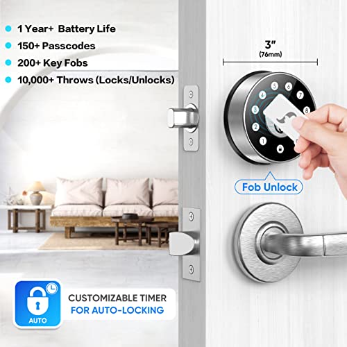 Sifely Deadbolt, Keyless Entry Door Lock, Smart Lock, Keyless Door Lock, Keypad Entry Door Lock, Passcode Door Lock, Code Door Lock, Digital Door Lock, Smart Door Lock - Thumbnail 3