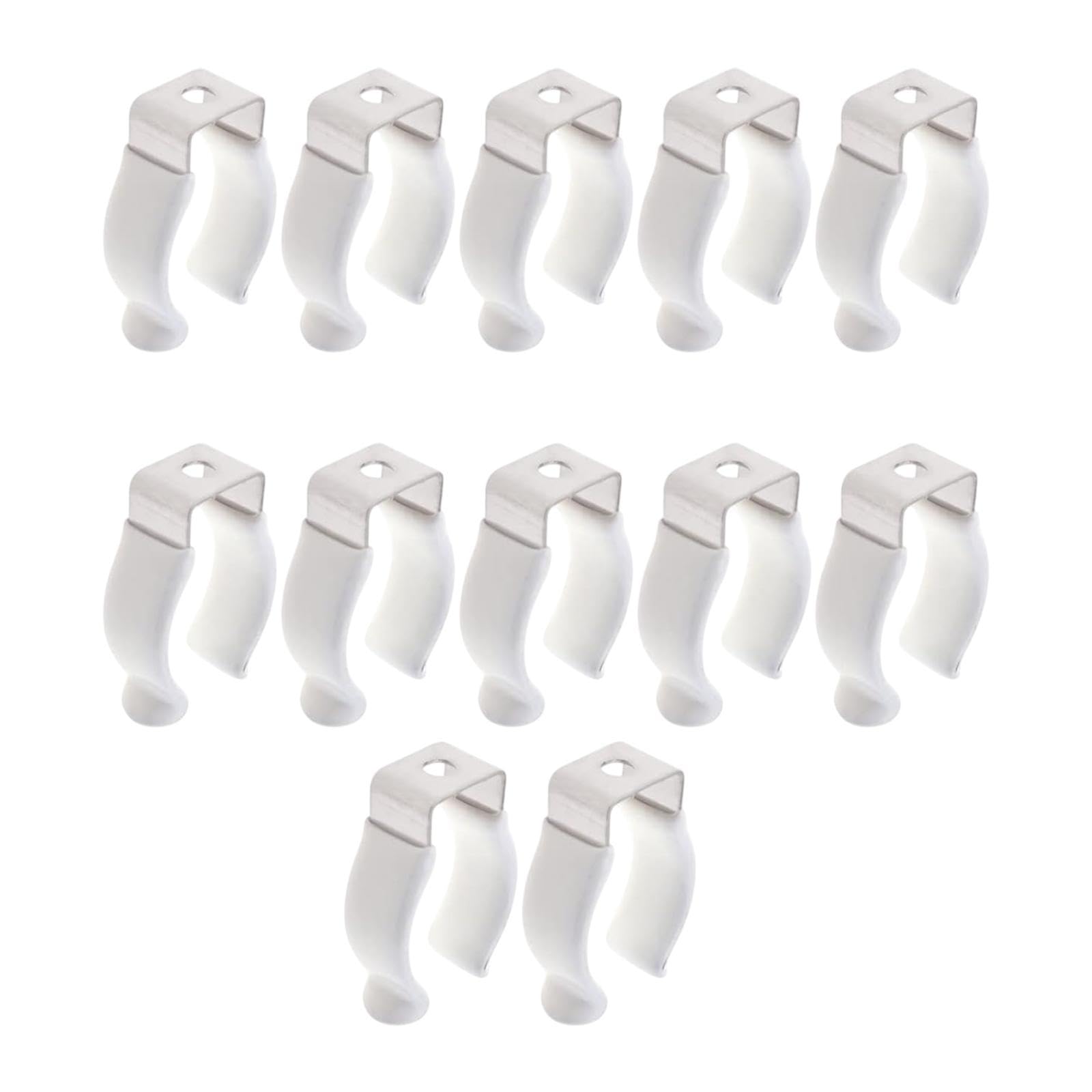 ATORSE 12x Clips Holder Bracket for Integrated Tube Light Fixture LED Light Tube with Foot Wrap-image-33