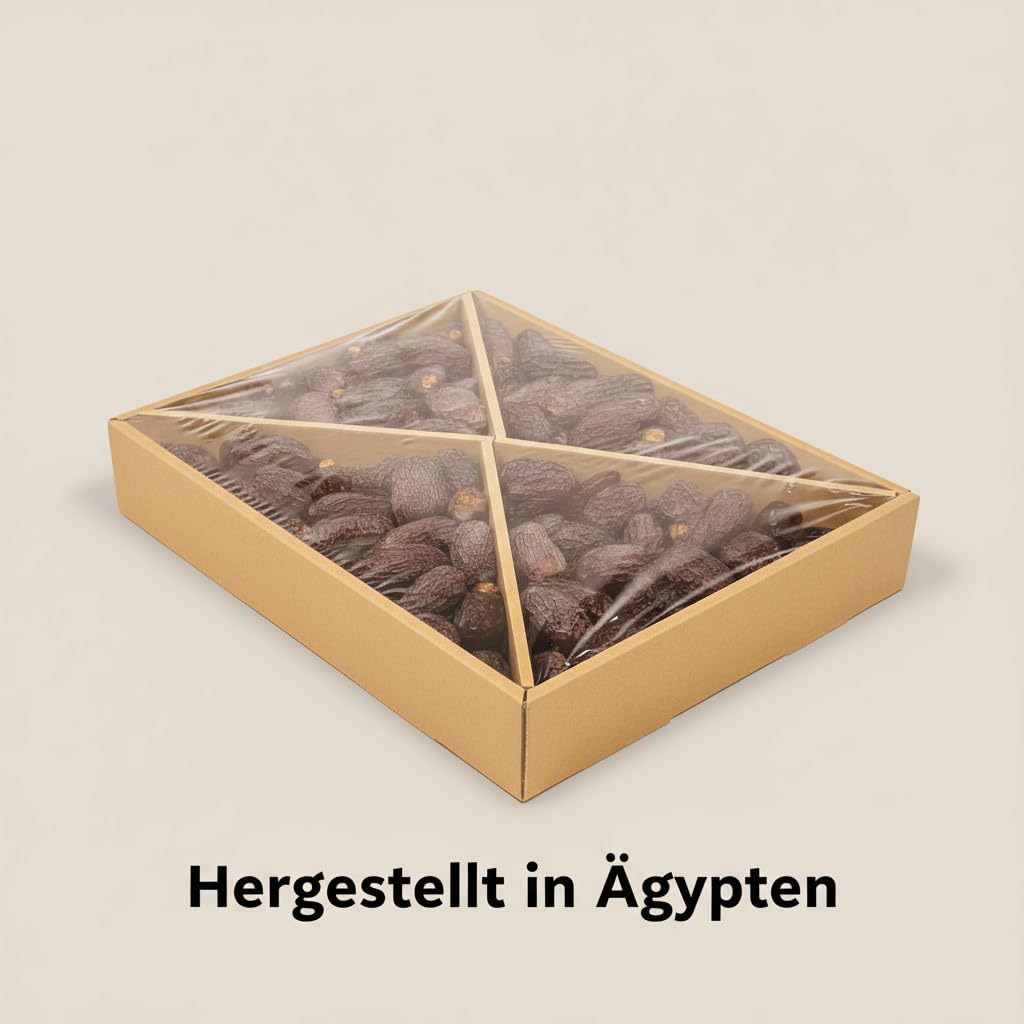 5 kg di datteri Medjool Medjoul Datteri Scatola Deglet Nour | Vegan | sapore aromatico fruttato e dolce (large)