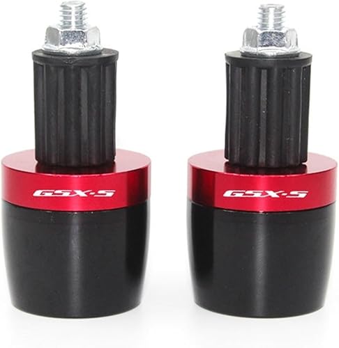 Miniatura 9 de Empuñaduras para manillar de motocicleta, tapón de extremo compatible con Suzuki GSX-S GSXS 125 150 750 1000FABS GSX-S125 GSX-S750 GSX-S1000