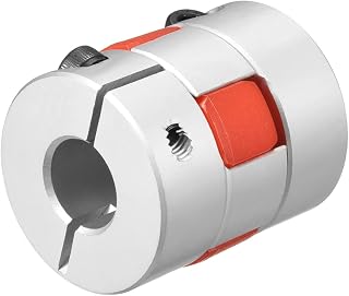 DMiotech 12mm to 15mm Flexible Shaft Coupling 30mmx35mm Aluminium Alloy Motor Connector Coupler for 3D Printer CNC Machine and Servo Stepper Motor
