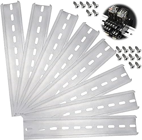 100 Stück Klemmenmarkierungsstreifen UK6N - Für DIN-Schienen Montage