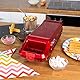 Global Gizmos 35529 Churros Maker 700 W/Spritzbeutel inklusive/Thermostatisch gesteuertes 180° Drehsystem für das perfekte Backen / 4 Churros auf einmal frisch backen/In wenigen Minuten fertig