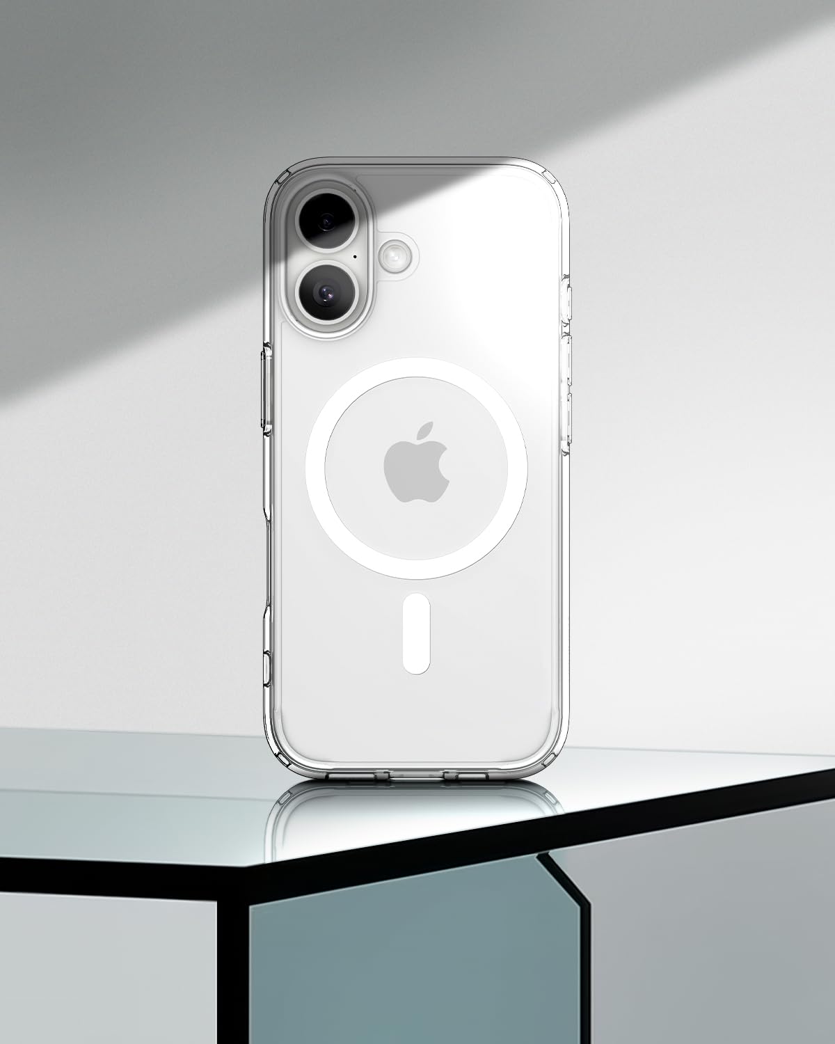 Spigen Cover per iPhone 17, Ultra Hybrid MagFit, Compatibile con MagSafe [Tecnologia DuraClear] - Clear White