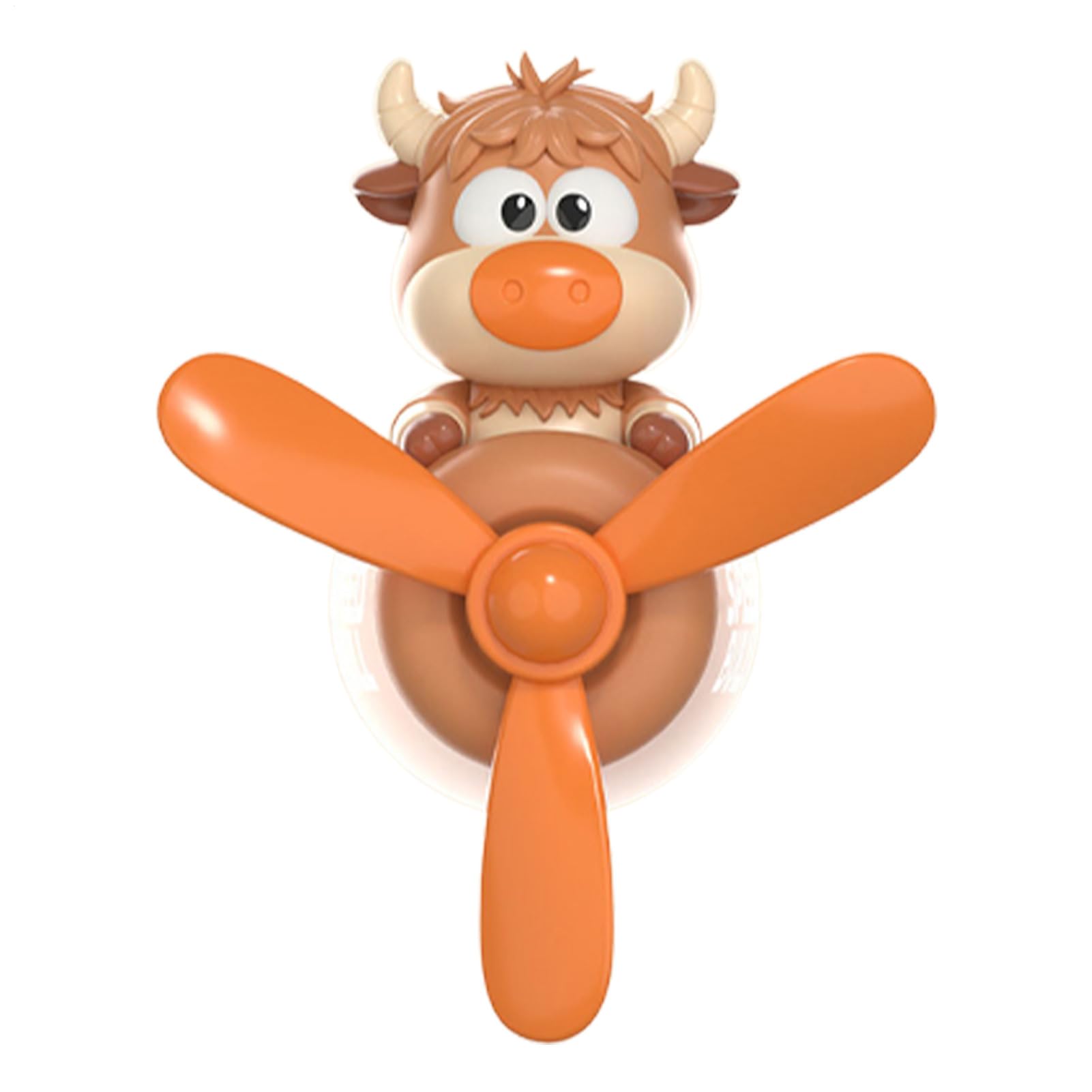 Profumatore Auto - Ornamento aromaterapia di lunga durata Cow Pilot | Diffusore a Clip per Bocchette Auto | per Rimozione Odori Rilassante Guida Viaggi Giornalieri SUV Camion