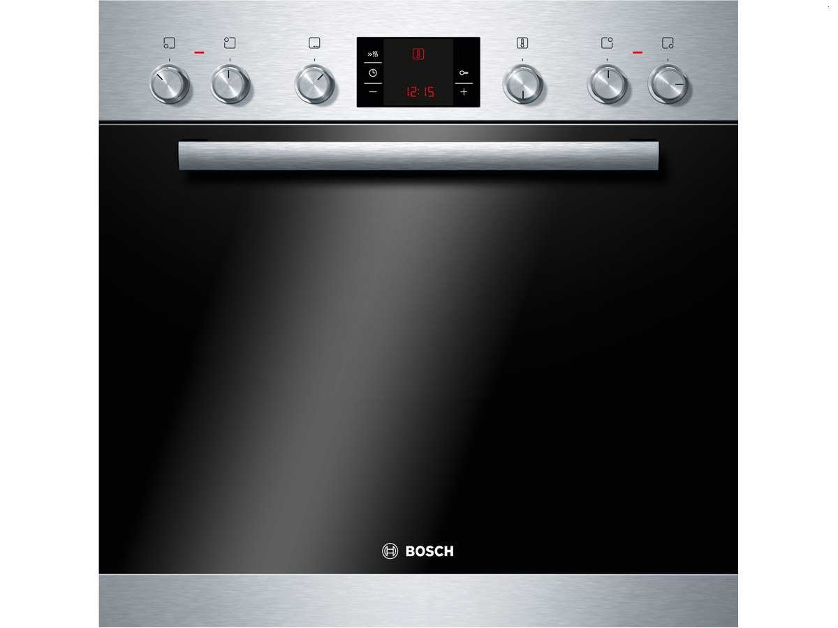 Bosch HND32PS55 Backofen-Kochfeld-Kombination/A / 66 L / 3D Heißluft Plus / 1 Zweikreis-Kochzone/edelstahl