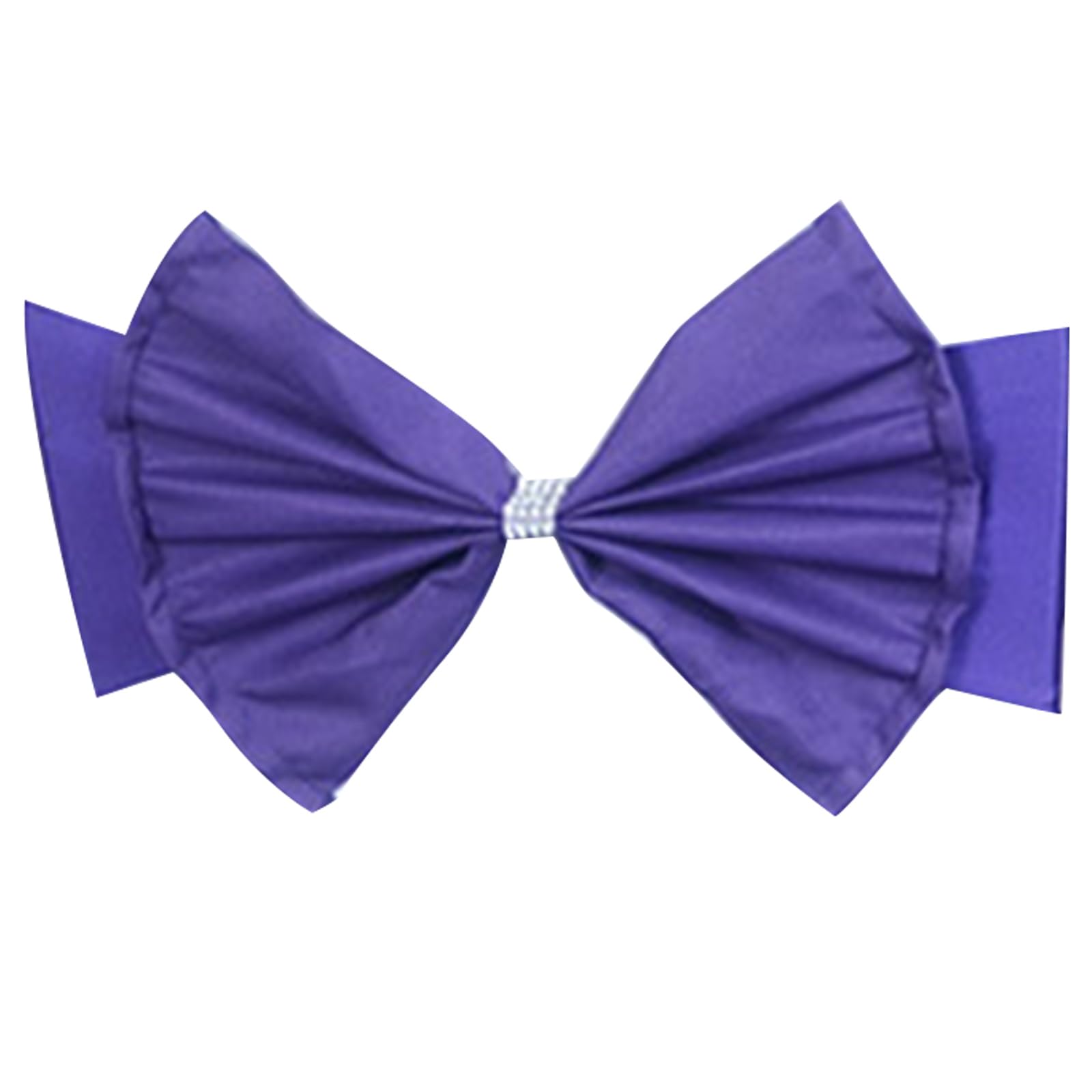 Nucelit Chair Bows Ties Chair Wraps for Weddings Celebration and Family Gatherings in Optional Color Sash 1PC Band