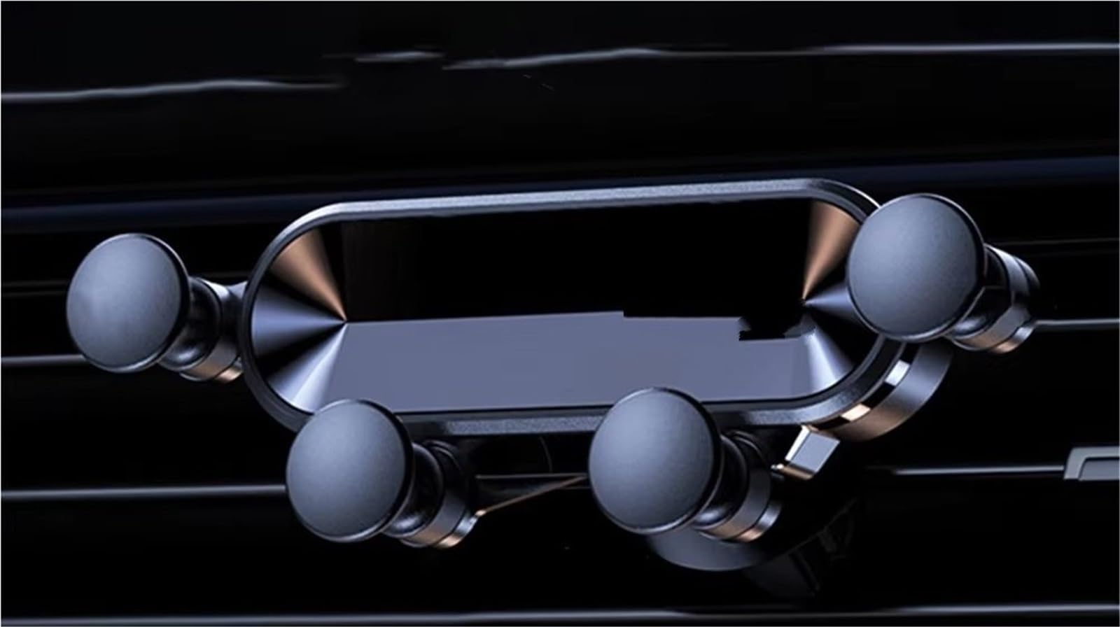 para iPhone Soporte Universal para Coche Celular 1 Pieza Soporte Gravity Soporte Ventilación Aire Soporta Móvil Soporte Móvil Coche(Silver)