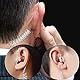 HYS Security Headset Kompatibel für Motorola MTH500 MTH600 MTH650 MTH800 MTH850 MTP850 MTS850 Funkgerät | mit Schallschlauch und PTT-Taste (Typ 2)