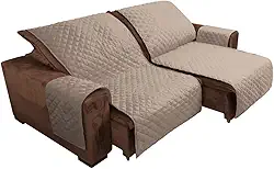 Protetor para sofá retrátil e reclinável 1,80m x 2,40m (Bege)