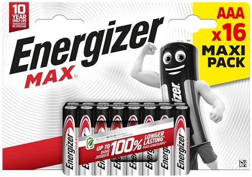 Piles AAA Energizer CF16 Max pour ne jamais manquer d'énergie