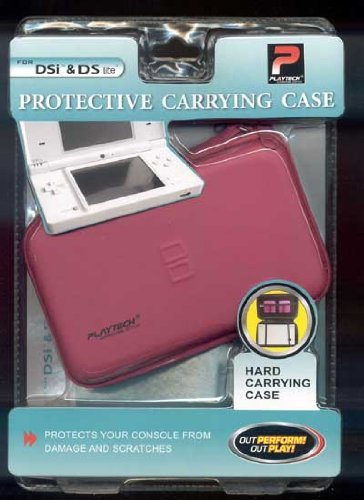 PlayTech Protective Carrying Case for Nintendo DSi & DS Lite (Pink)