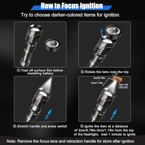 50% Off 10000 Lumen Rechargeable LED Flashlight - Image 2