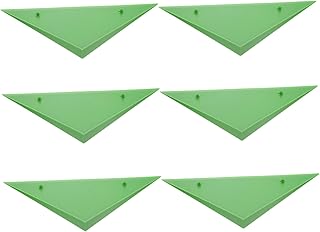 Toyvian 6 Peças De Borda De Mesa De Bilhar Triângulo Itens De Futebol Triângulo Protetor De Mesa De Futebol De Mesa Protetor De Mesa De Pebolim Móveis Protetor De Borda De Mesa Coisas De