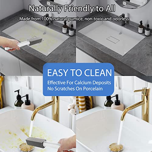 🏡🧹2-Pack Pumice Stone Toilet Cleaner – Extra Long Handle for Bowl Ring, Pool, Bathroom & Hard Water Stain Removal - Image 6