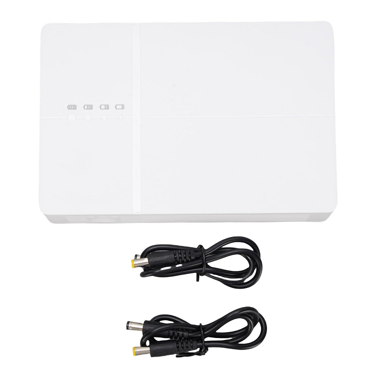 Wakects Alimentation sans Interruption 6000mAh, Bloc D’Alimentation DC de Secours pour Routeur Modem WiFi 5 Heures, 2 Ports DC avec Protection Contre Les Surcharges