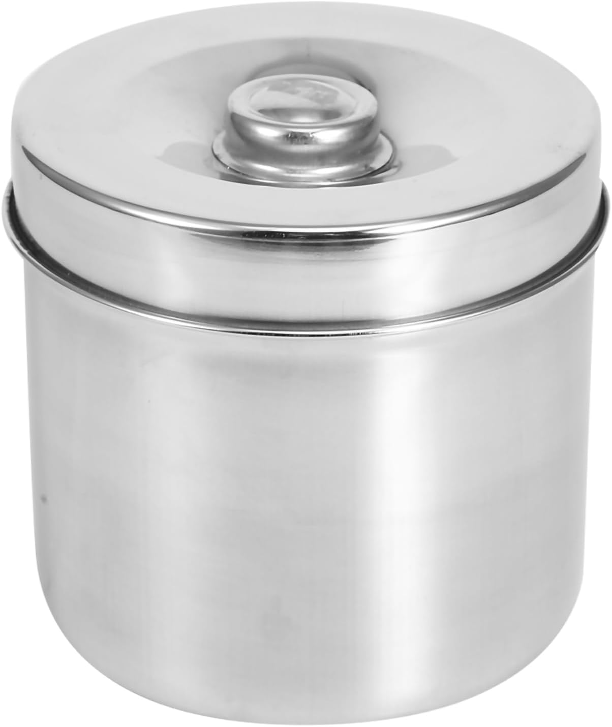 Stainless Steel Medical Jar, Supplies Dressing Container 12Cm Ashtray For Sundry Jars Professional Ointment Storage Jar