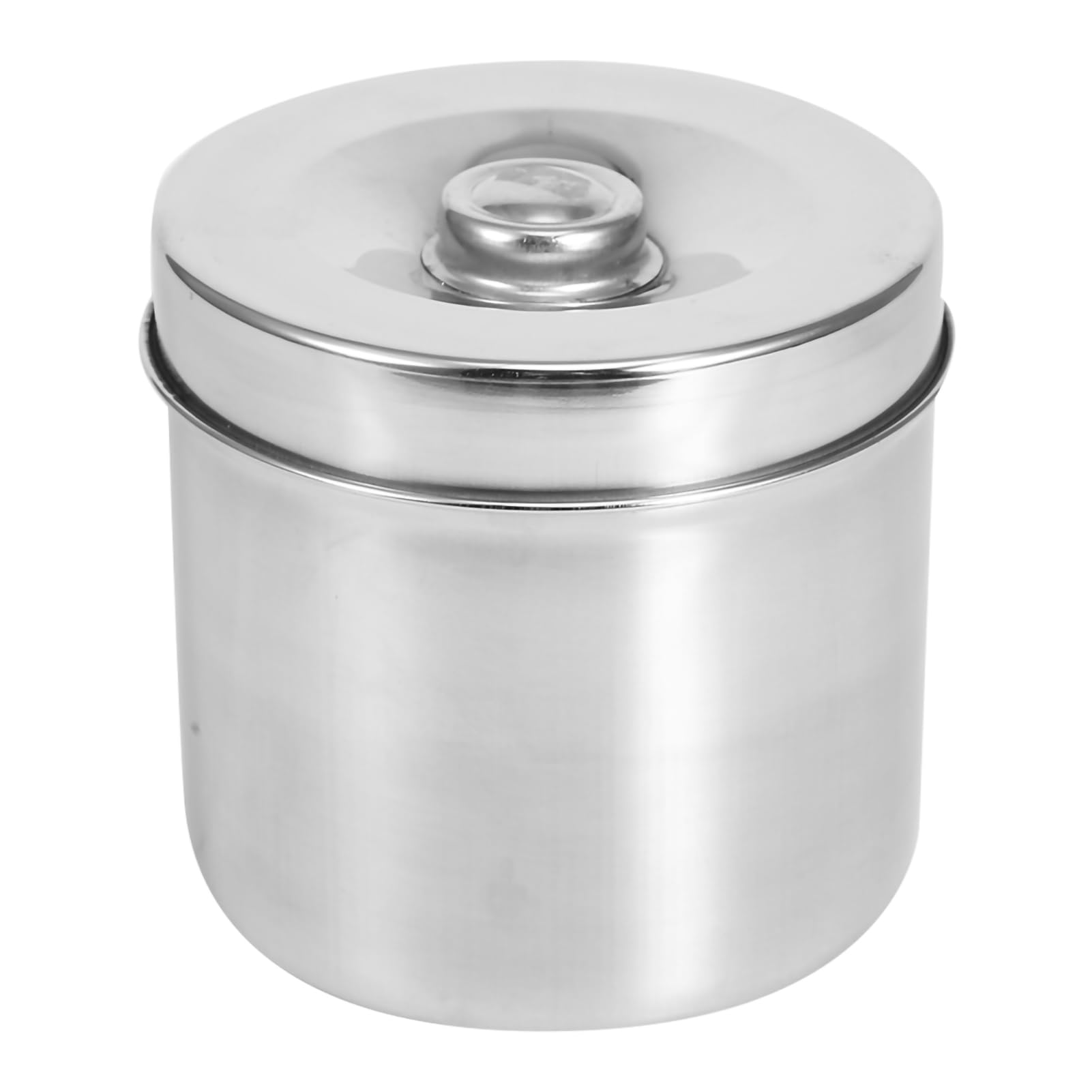 Stainless Steel Medical Jar, Supplies Dressing Container 12Cm Ashtray For Sundry Jars Professional Ointment Storage Jar