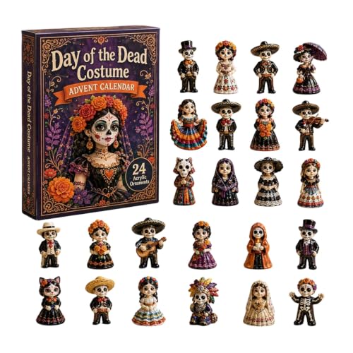 Day of the Dead Costume Advent Calendar 2026, 24 Days of The Dead Calendars - image 1