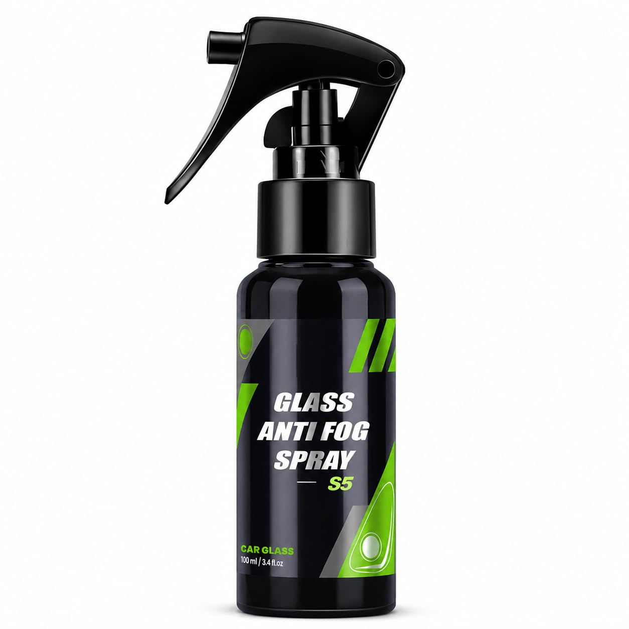 Car Glass Cleaner Anti-Fog Spray | Windshield Defogger & Rainproof Stain Remover | Anti-Mist, Hard Water Spot & Oil Cleaner for Car Windows, Mirrors, Helmet Visors & Glass