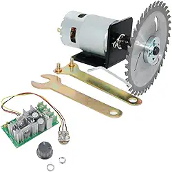 CHANCS Kit De Serra Mesa Com Motor Elétrico 12V/24V 10000Rpm/20000Rpm 775 Placa Módulo Regulador Velocidade Pwm 20A