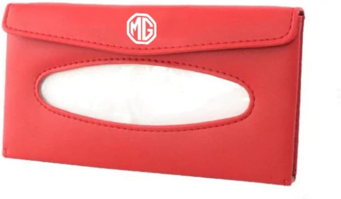 slb1set Car Tissue Box Car Sun Visor Towel Sets Accessories For MG logo zs gs 350 tf orkina gt zr gundam