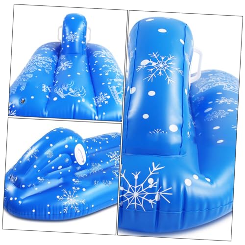 Luge gonflable de ski en PVC robuste UKCOCO haute résistance