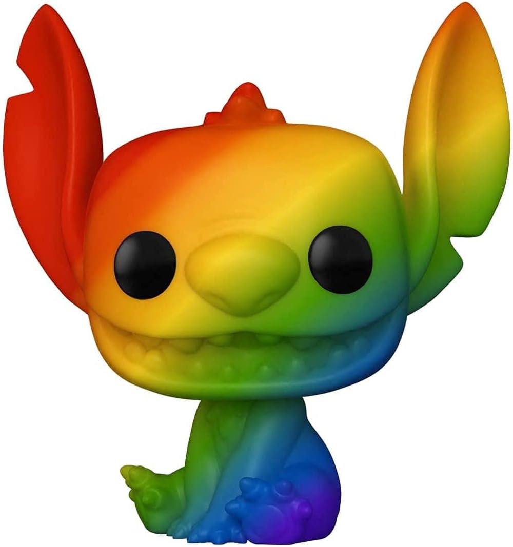 Funko POP Disney: Pride - Stitch (Rainbow),Multicolor,Standard