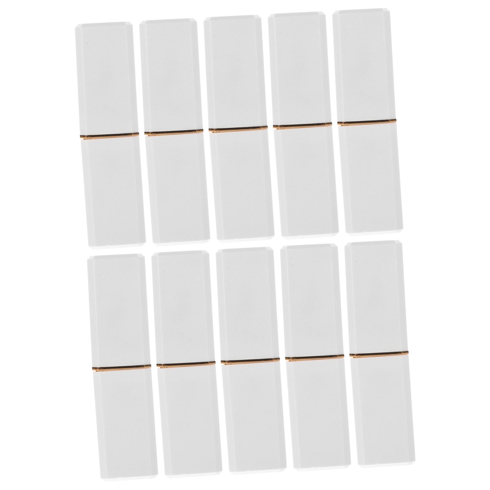 Tubo De Labial Recargable Envases De Gloss Labial Para Maquillaje De Niñas Y Mujeres Para Almacenamiento De Cosméticos 10 Piezas X 4