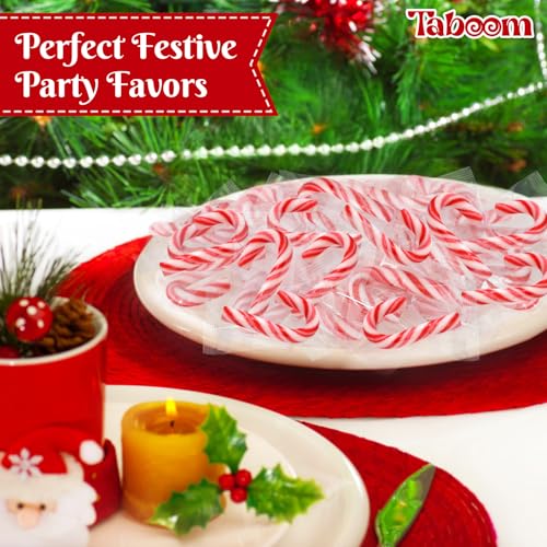 Bulk Mini Candy Cane Individually Wrapped 495 Pack - Small Peppermint Candy Canes Red & White Christmas Candy For Holiday Gifts, Stocking Fillers, Party Favors & Decorations - image 4