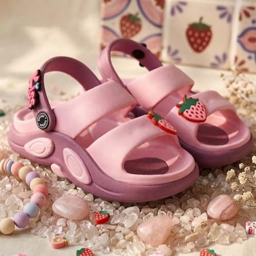 Image of Foot Trends Soft EVA Kids Sandals | Lightweight with Adjustable Strap | Soft Cushioning Sandals for Kids Boys and Girls