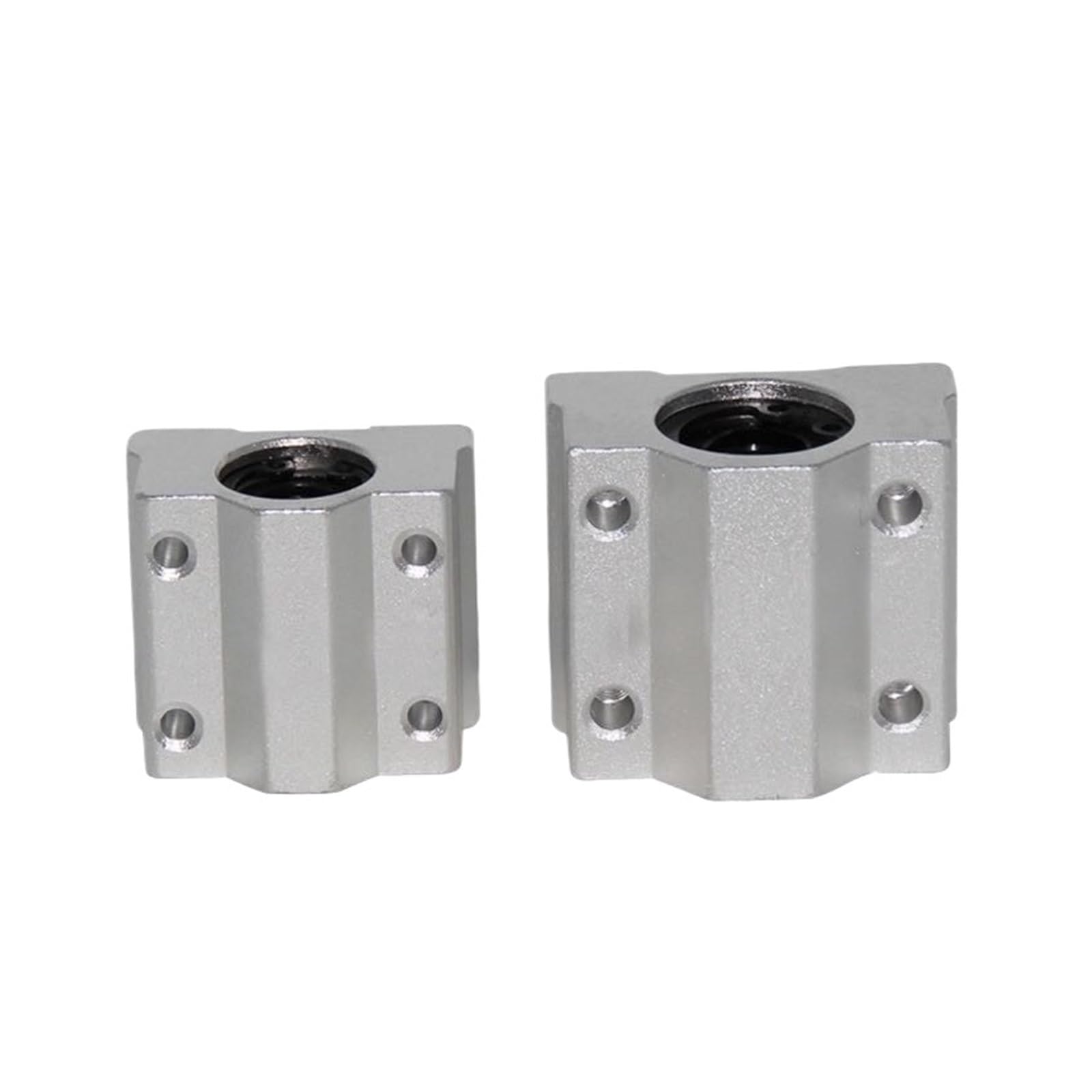 QRUYHBAJU 4pcs/lot SC13UU SCS13UU 13mm Linear Ball Bearing Block with LM13UU Bush Pillow Block Linear Shaft 3D Printer Part