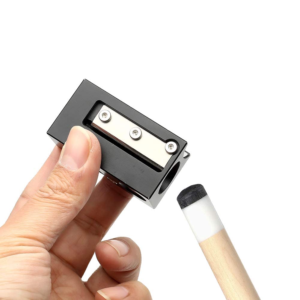 Billiards Pool Cue Tip Repair Tool Billiard Cue Accessories Trimmer/Burnisher/Shaper/Tapper