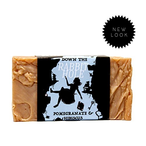 Down the Rabbit Hole Pomegranate & Hibiscus Body Bar 6 oz by RAD Soap Co.