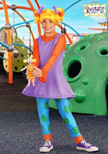 Disfraz Angelica Rugrats Nickelodeon para Niñas miniatura 2