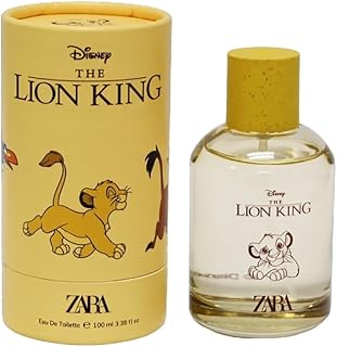 Zara The Lion King Kids' Perfume Eau de Toilette Spray 100ml (3.4 fl oz) Playful & Wild Fragrance