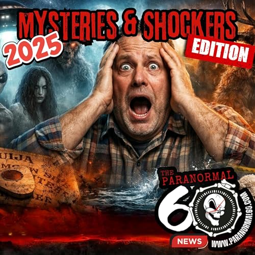 2025 Mysteries & Shockers - The Paranormal 60 News Podcast Por  arte de portada