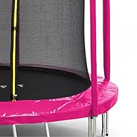 Trampolino Elastico KLAR FIT Ø2,5m - Con Rete Di Sicurezza Interna, Scaletta E Portata 120kg - Foto 6