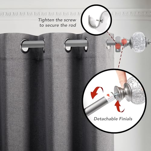 La mejor comparación de Juegos de cortinas y barras decorativas tabla con los diez mejores. 12 Imagen adicional