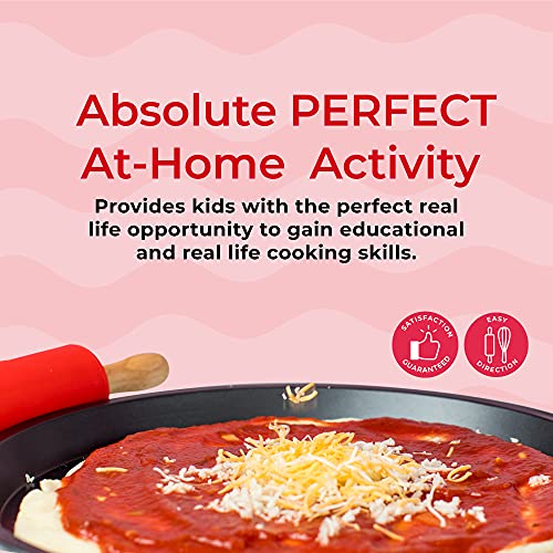 Cookie Cups The Pizza Making Set, Pizza Maker Kit with Complete