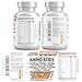 Clean Nutraceuticals Amino Acids Supplement L-Lysine, L-Threonine, L-Leucine, Isoleucine, Valine, L-Histidine, L-Tryptophan, L-Methionine, L-Arginine, L-Cysteine, L-Glutamine, L-Serine, Aspartic Acid