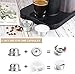 Refillable Coffee Capsule for Nespresso Vertuoline made of stainless Steel for Refilling Refill Capsule Coffee Capsules Espresso Coffee Capsule (1 Pod,1 Tamper)