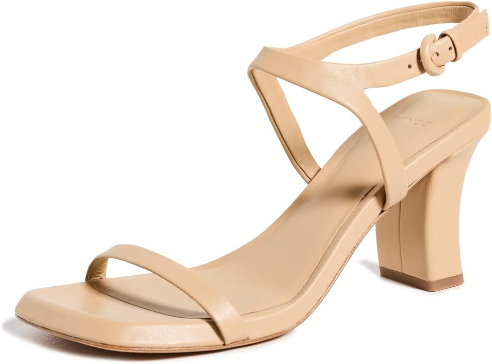 Vince Women's Luella Sandals, Blonde, Tan, 8 Medium US