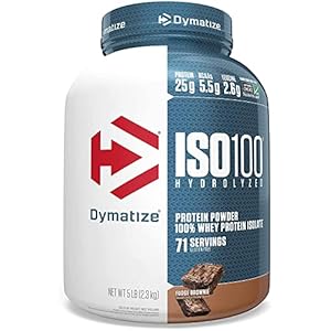 Dymatize Sport Supplementen Fudge Brownie ISO 100 (900g) Fudge Brownie