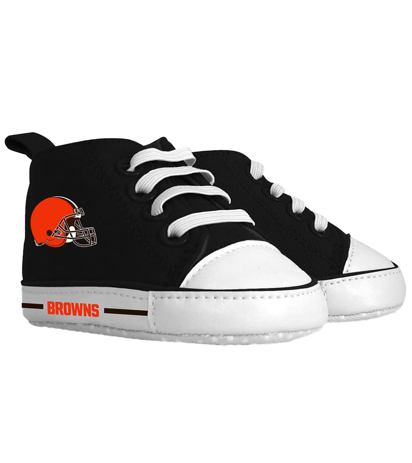 MasterPieces - NFL Baby Pre-Walkers Shoes, Officially Licensed, High Top Sneakers, Soft Anti-Slip Soles, Boys and Girls, 0-6 Months
