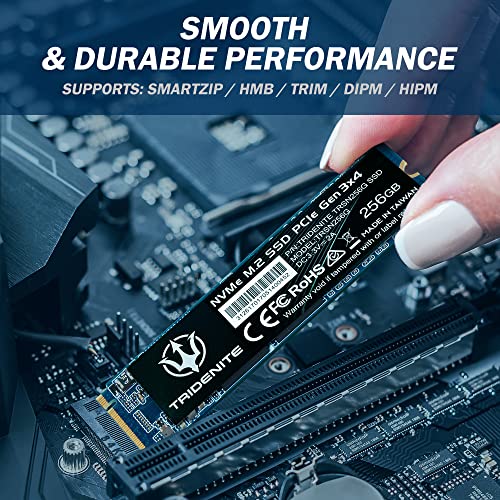 Image of 256 GB NVMe M.2 2280 PCIe Gen 3x4 Internal Solid State Drive (SSD)