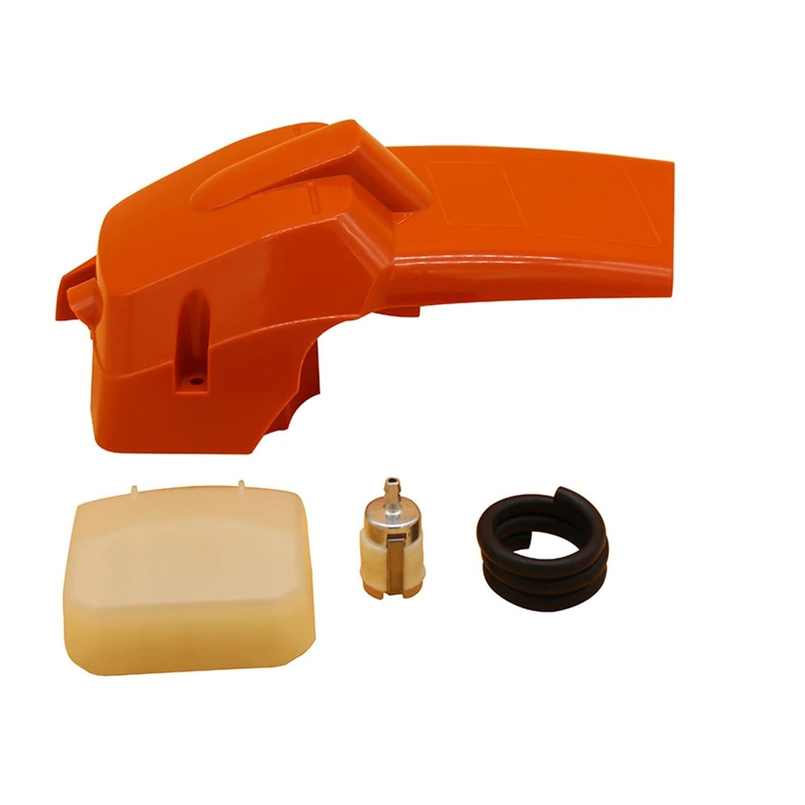 Cubierta del cilindro superior, filtro de aire, filtro de combustible, manguera, compatible con motosierra de gasolina H-u-s-q-v-a-r-n=A 340, 345 y 350, piezas 503910501/537024002