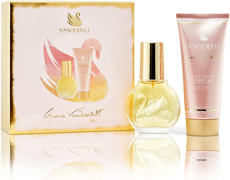 Gloria Vanderbilt No.1 Giftset Eau de Toilette Spray Perfume for Women, 30 ml + Body Lotion 100 ml Gloria Vanderbilt No.1 Giftset Eau de Toilette Spray Perfume for Women, 30 ml + Body Lotion 100 ml