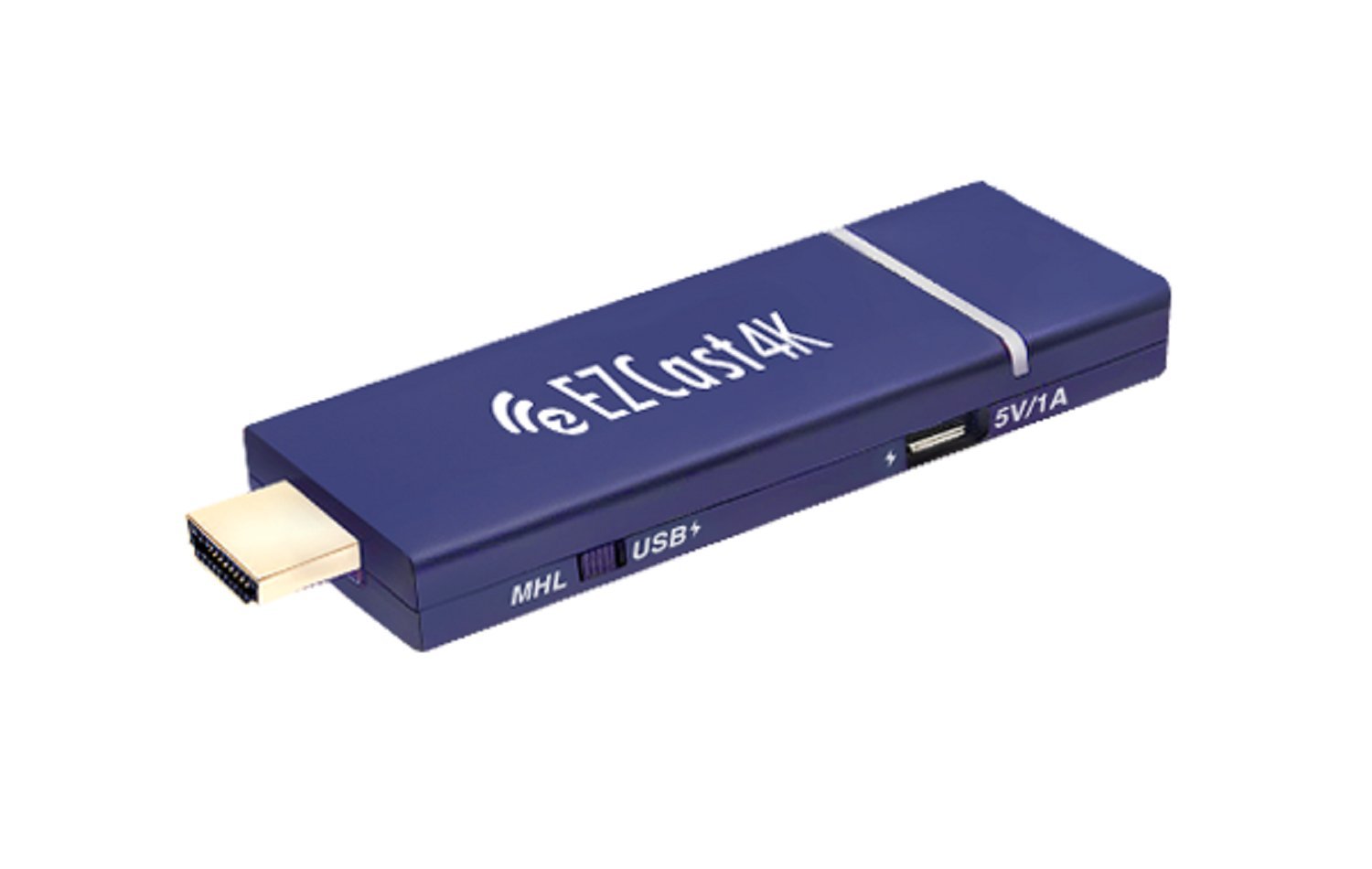 Morjava D2 EZCast 4K x 2K 1080P HDMI WiFi Display Dongle Receiver 2.4G/5G Dual Band H.265 4K Decodin