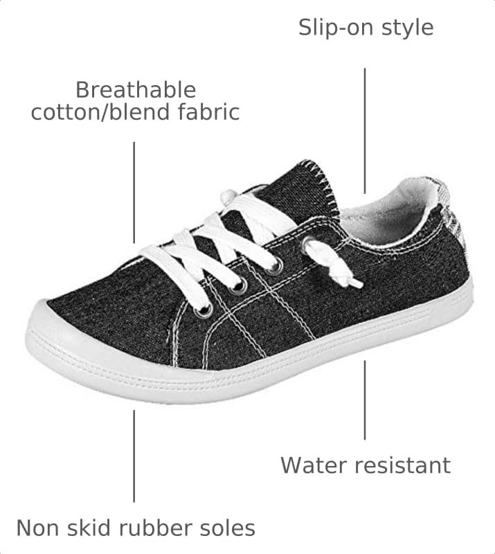 Image of Forever Link Comfort-01 Women's Classic Slip-On Comfort Fashion Sneaker
